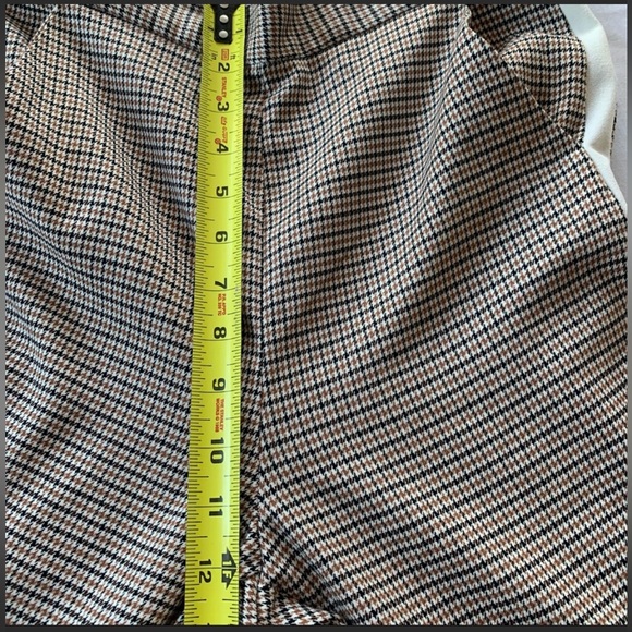 ASOS Houndstooth Tuxedo Stripe Pull on Track/ Casual Pant - Picture 7 of 15